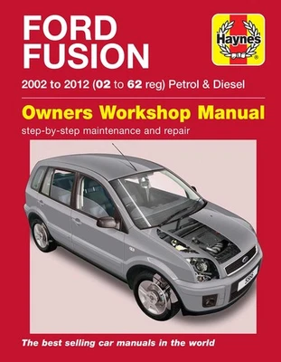 Manuale riparazione Ford Fusion benzina e diesel (2002-2012) Haynes