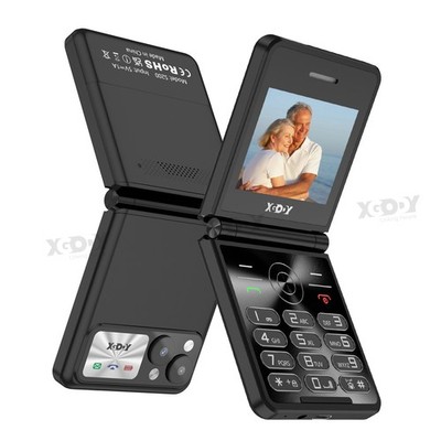 Neu Klapp Smartphone für Senioren 2.4'' Dual SIM ohne Vertrag leicht bedienbar