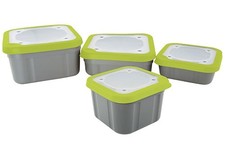 Matrix Grey/Lime Bait Box Solid Lid 2.2pt Tubs Trays