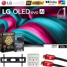LG 77" C5 OLED evo 4K UHD Smart webOS TV 2025 w/ Extended Protection Plan
