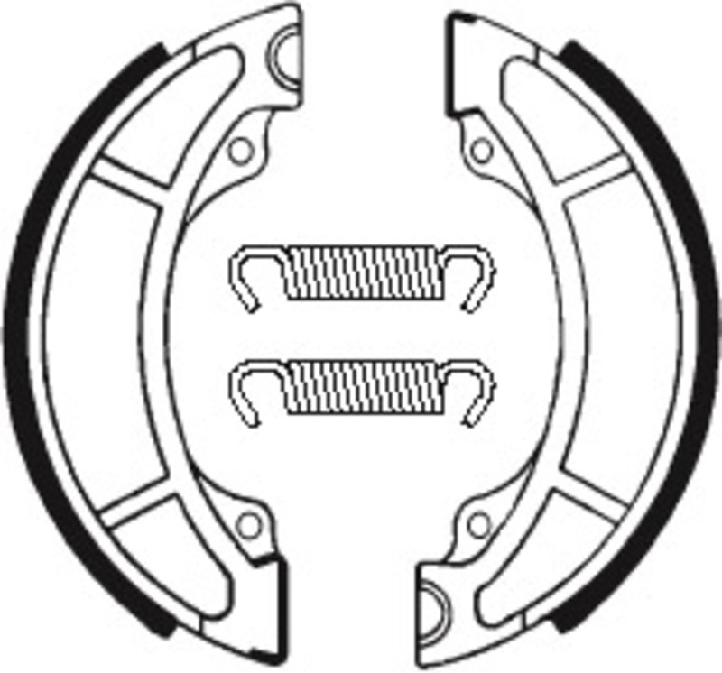 Plaquettes de frein Technium BA108 en composé organique pour quad et moto tout-terrain