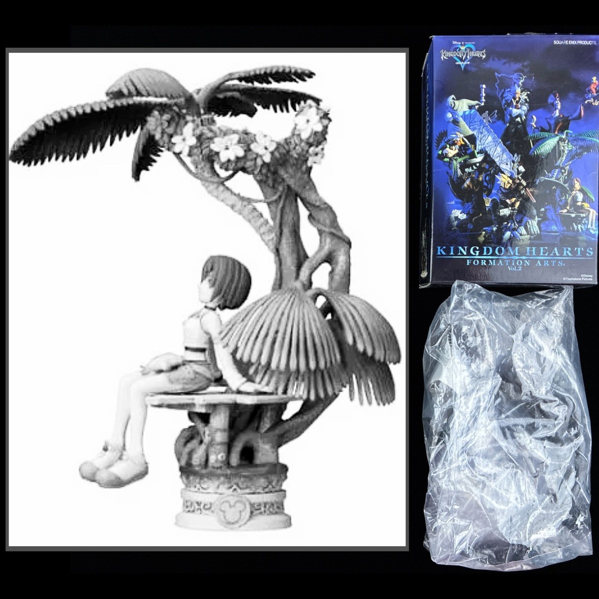 Square Enix Kingdom Hearts Kairi Monotone Formation Arts Chess