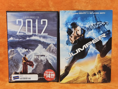 2012 & Jumper DVD - Lot of 2 - Free Shipping!!!