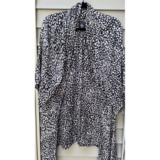 Billabong W Black cream/White Animal Print Op...