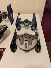 Lego Star Wars lot Tie fighters 7263, 6206, 8017, and 8087 Rare Complete Read