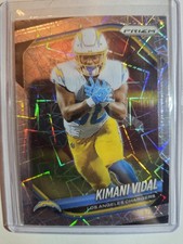 2025 Panini Prizm - Kimani Vidal #134 Lazer Prizm