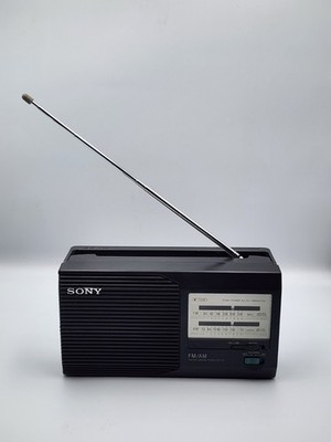 Vintage Sony ICF-24 Portable FM/AM Radio - Tested Working