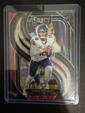 2024 Panini Select - Premier Level Caleb Williams Black & Red Shock Prizm (RC)