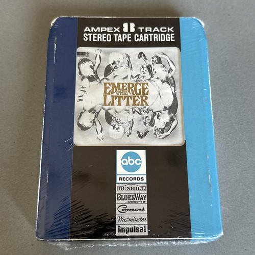 Sealed! 8-Track The Litter - Emerge * Probe M 84504 Stereo Psych Rock
