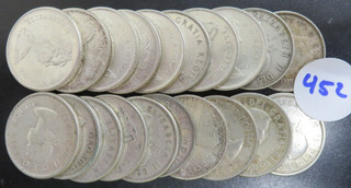 $5.00 Face Value 80% Silver Canadian 25 Cents
