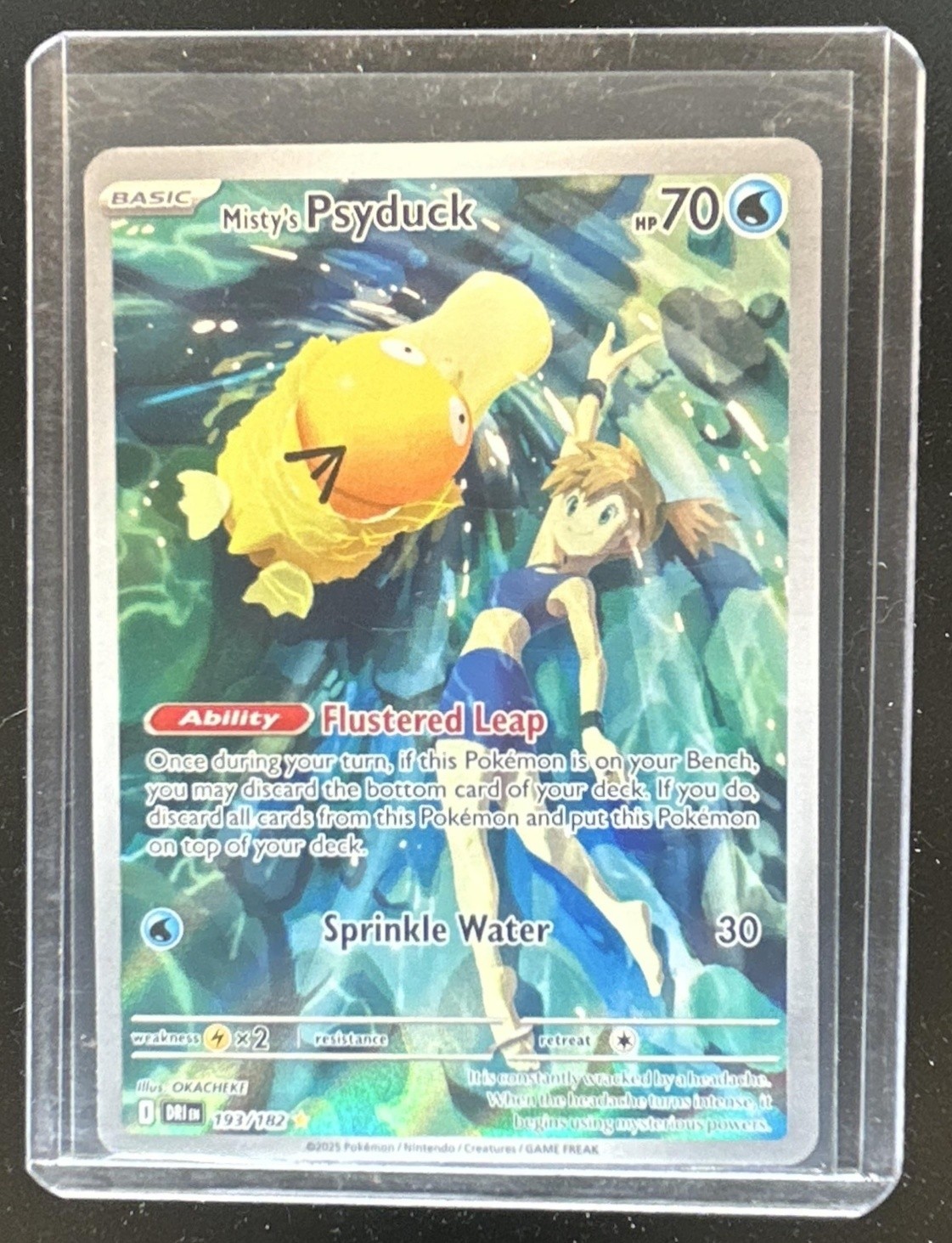 Misty's Psyduck 2025 Scarlet & Violet: Destined Rivals #193/182