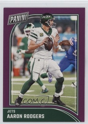 2024 Panini Black Friday Football Purple 25/25 Aaron Rodgers #FB5 1j87
