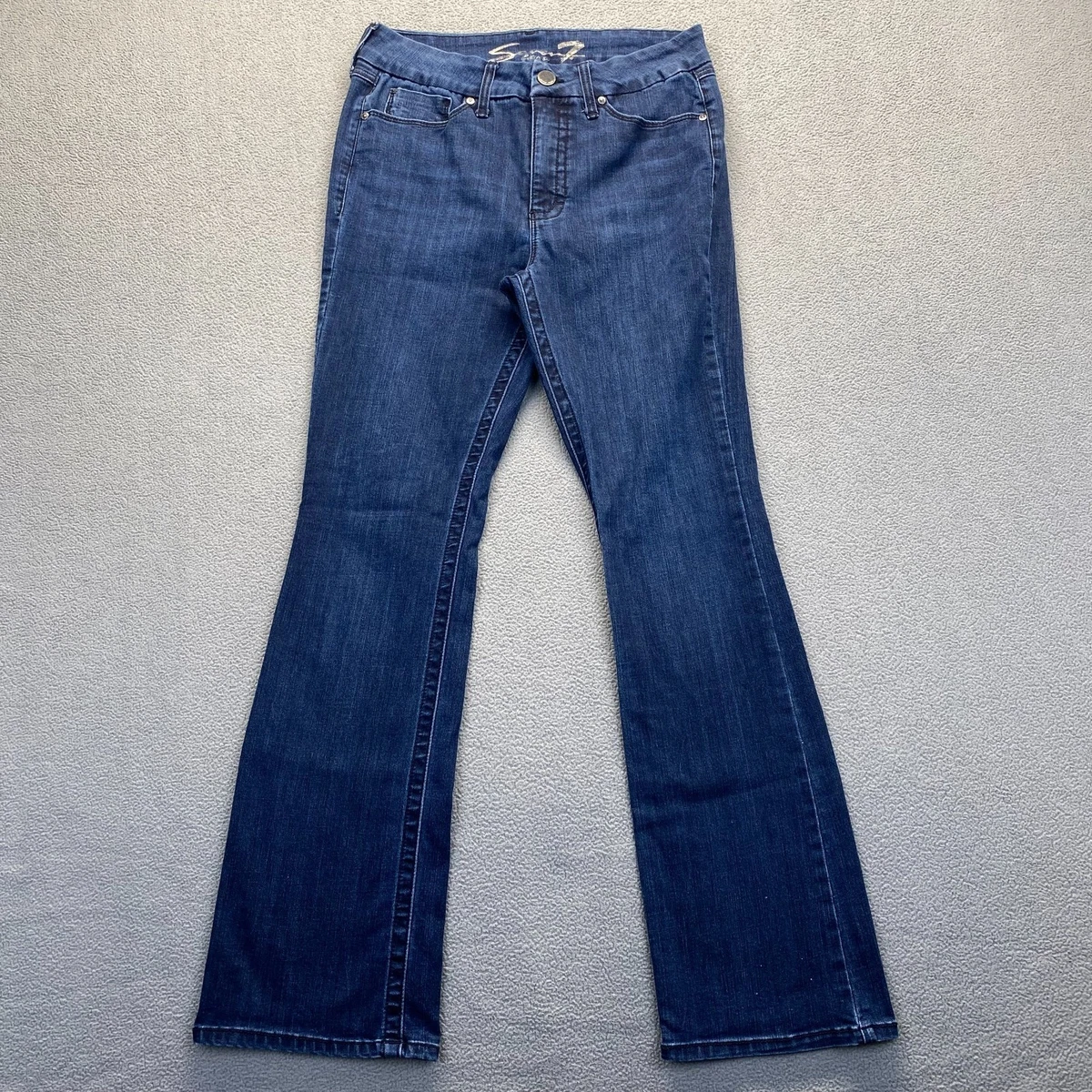 Jean Seven7 Taille 27 - Coupe Large (wide Leg) - Bleu Foncé - Neuf Avec étiquettes