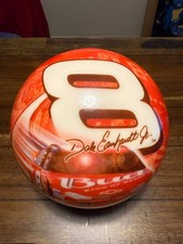 NASCAR Bowling Ball #8 Dale Earnhardt Jr. 8Lb New Not Drilled Viz-a-ball