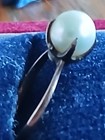 Vtg 1950s Shimamoto Japanese K14 Gold Akoya Pearl Baby Ring SET - JDM Heirloom — photo 10