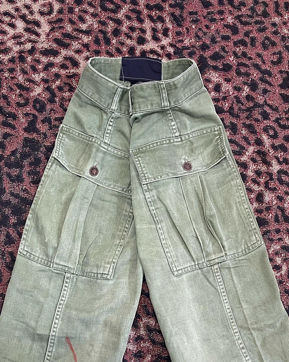 Vintage 40s 50s WWII ARMY P44 HBT Herringbone 13 Star Buttons