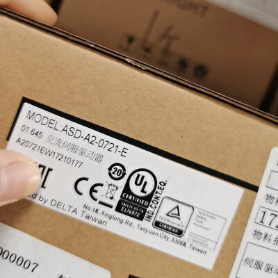 Delta ASD-A2-0721-E Servo Driver New One Expedited Shipping ASDA20721E
