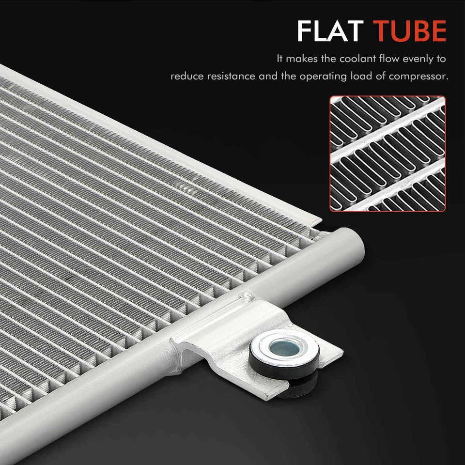 Condensador de aire acondicionado para Freightliner Columbia 2008-2012 Coronado 2011-2015 Cascadia Foto 3 de 4