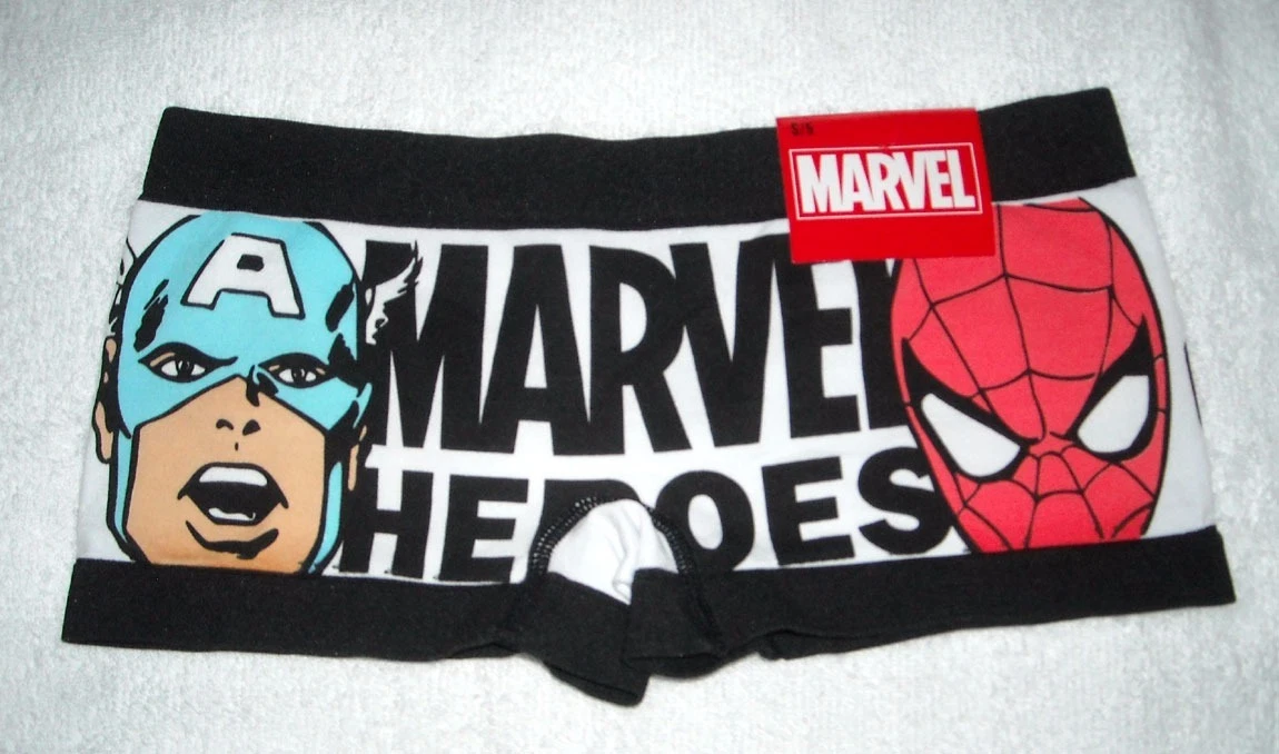 Ropa interior de spiderman para mujer hot sale