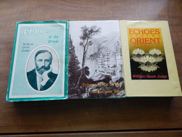 Echoes of the Orient 3-Volumes by William Quan Judge Hardcover w