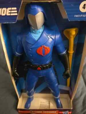New G.I. JOE Cobra Commander 9'' Action Figure GI F4431 F1021