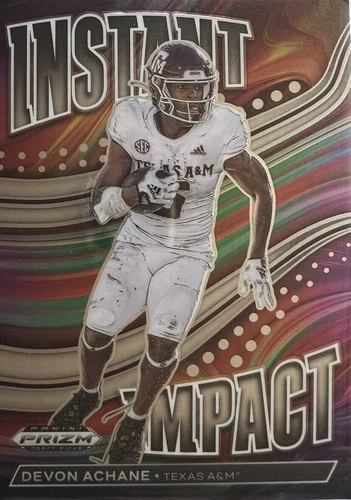 2023 Panini Prizm Draft Picks De'Von Achane #II-19