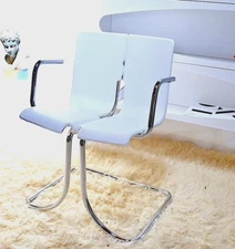 JOE COLOMBO Rare Sbalzo chair leather made in Italy