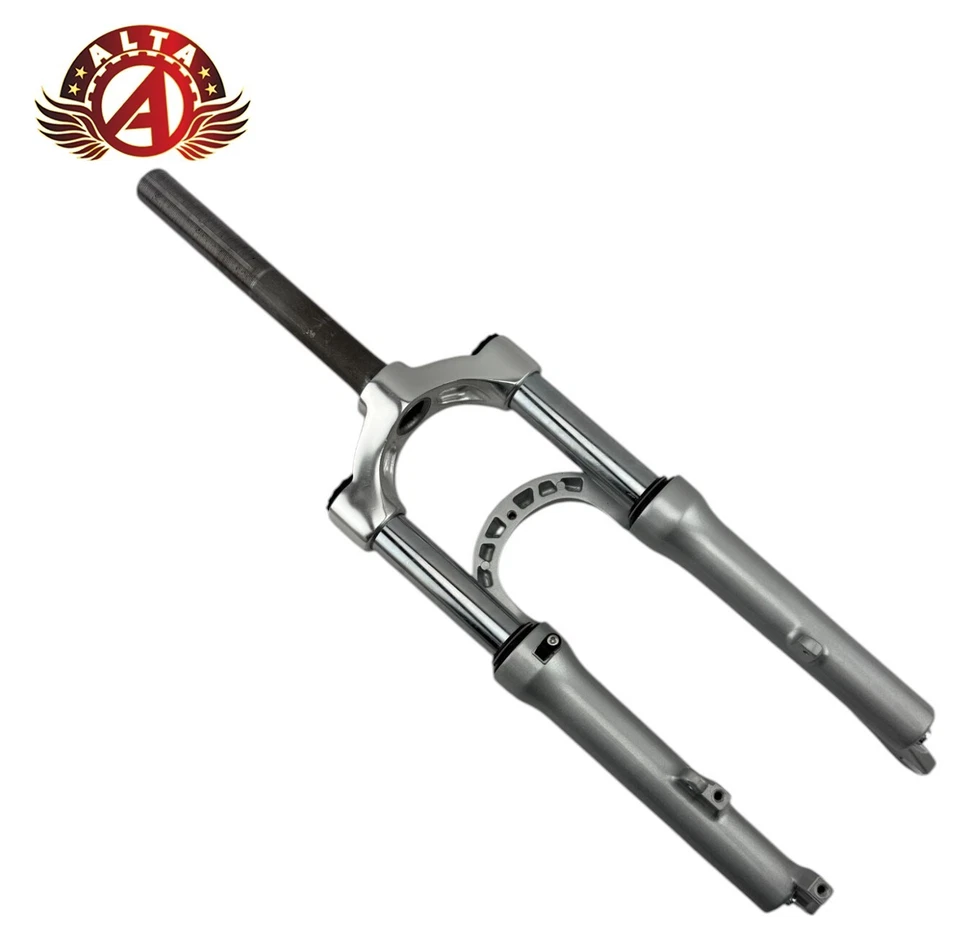 ALTA 20" Bicycle Suspension 1 Inch Threaded ALLOY DISK Brake Fork CHROME. - Image 2 of 4