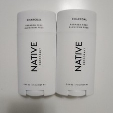 Native Deodorant Natural Deodorant for Women and Men Charcoal x2