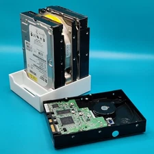 Hard Disk Organizer For 3.5" HDD Or Floppy Drive - Holds 4 Disks