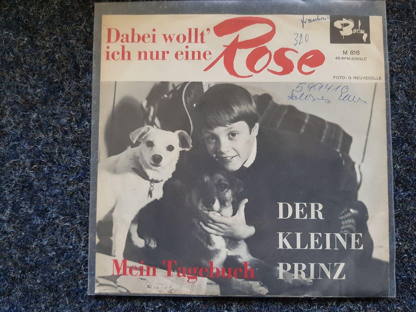 7"" Single Vinyl Der kleine Prinz/ Le petit prince/ Pascal Krug SUNG IN GERMAN