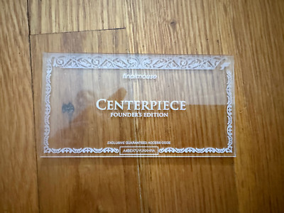 Finalmouse Centerpiece Code USED PHYSICAL CARD ONLY