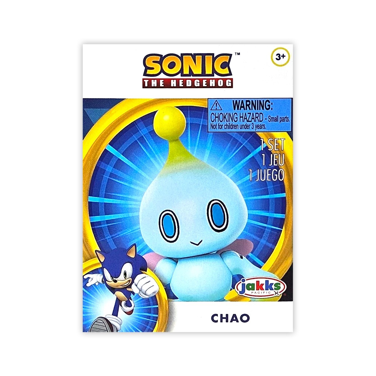 chao☺︎様 CHAO toy SONIC THE HEDGEHOG mini figure WITH RING sega JAKKS