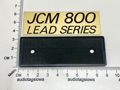 Logo Distintivo Personalizzato Per Amplificatore Marshall JCM 800, In Alluminio, Dimensioni 85mm X 29mm, Nuovo
