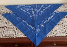 Two Massachusetts Beach Themed Dog Bandanas MEDIUM LARGE Tie On Scarf  Brand New