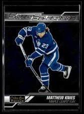 2023-24 O-Pee-Chee Platinum Sweet Selections Matthew Knies Toronto Maple Leafs