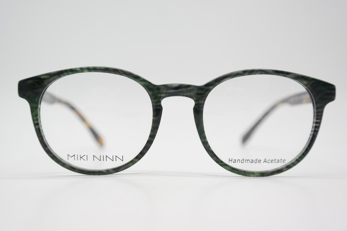 Glasses MIKI NINN MNOT0030 Green Brown Oval Eyeglass Frame New | eBay