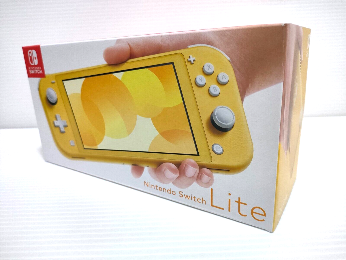 Nintendo Switch Lite Yellow Console With Box HDH-S-YAZAA