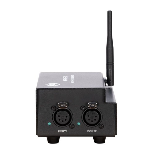 American DJ ADJ WIFI NET 2 DMX/ArtNet /sACN XLR RJ45 2.4G 2 Port Wireless Node - Picture 3 of 7