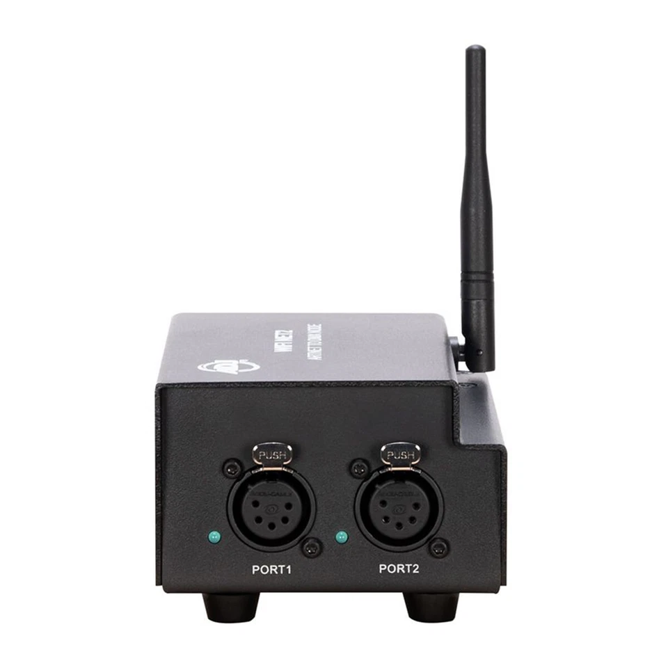American DJ ADJ WIFI NET 2 DMX/ArtNet /sACN XLR RJ45 2.4G 2 Port Wireless Node - Image 3 of 4