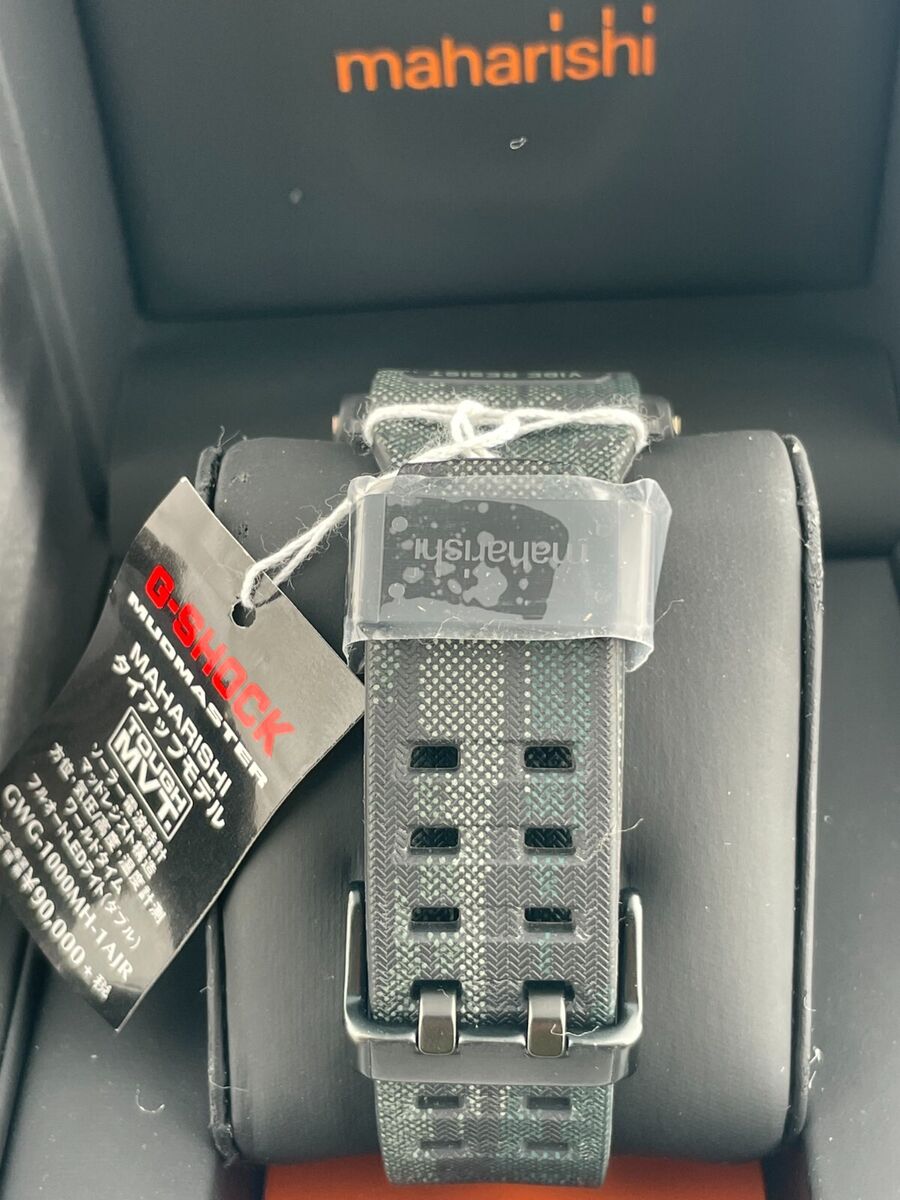 G-SHOCK Mad Master Gwg-1000mh-1ajr Limited Maharishi G-SHOCK Mad Master Gwg-1000mh-1ajr Limited Maharishi