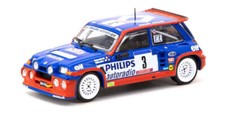 Tarmac T64-TL061-85TDC03 RENAULT 5 MAXI Turbo Tour de Corse - Rally di Francia 1:64