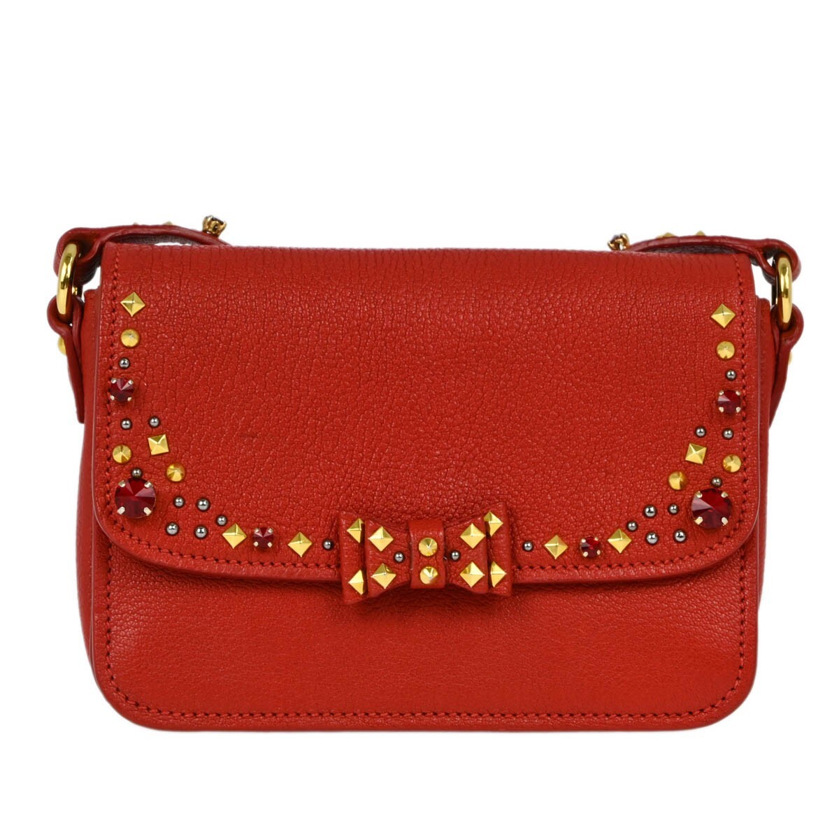 Miu Miu Red Goatskin Crossbody Bag 194/A XX91921 | eBay