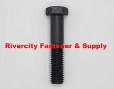 1/2-13 x 2-1/2 Hex Head Cap Screws 1/2x13 x 2.5 Bolts 1/2x13x2-1/2 Grade 8 Plain
