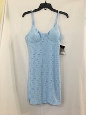 New No Boundaries Blue Eyelet Dress Juniors Women Many sizes