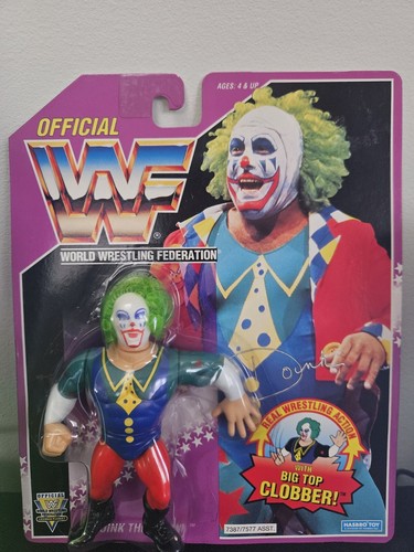 WWF Hasbro MOC Series 9 Doink the Clown...