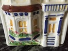 Avon Representative Ceramic Townhouse Canister Collection #B Hand Painted — photo 2