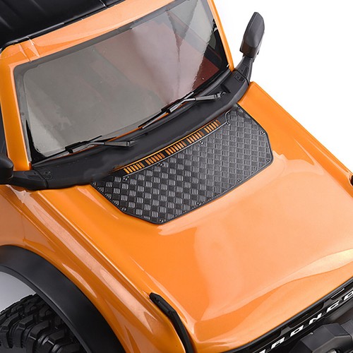 Copertura protettiva cappa in acciaio inox decorazione per Trx-4 Bronco - Foto 5 di 11