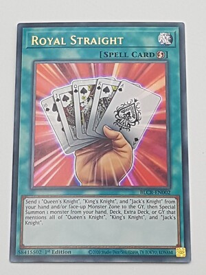Yu-Gi-Oh! Einzelkarte Royal Straight NM