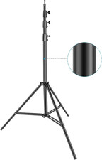 Light Stand Metal 13ft/4m Adjustable Heavy Duty Photography Tripod with Cushion